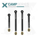 4pc Camp Series Rear Adjustable Control Arm Kit