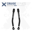 2pc Cruise Series Front Upper Adjustable Control Arms