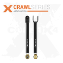 2pc Crawl Series Front Upper Adjustable Control Arms