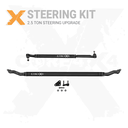 2pc Heavy-Duty Tie Rod, Drag Link Steering Kit 
