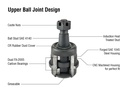 Heavy Duty Ball Joint Kit Knurled Housing Fits: 14-24 Ram 2500/3500 Apex Chassis