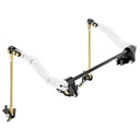Antirock Sway Bar Kit; JT Rear; Bolt-On, 7075 Billet Aluminum Arms