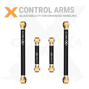 4pc Rear Adjustable Control Arm Kit