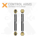 2pc Rear Upper Adjustable Control Arms